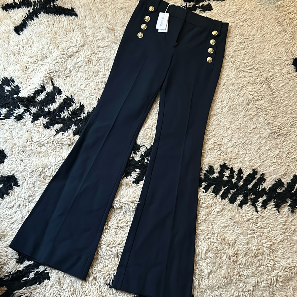 NWT Derek Lam 10 Crosby Sailor pants in midnight